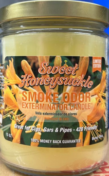 Smoke Odor Exterminator Candle Sweet Honeysuckle 13oz
